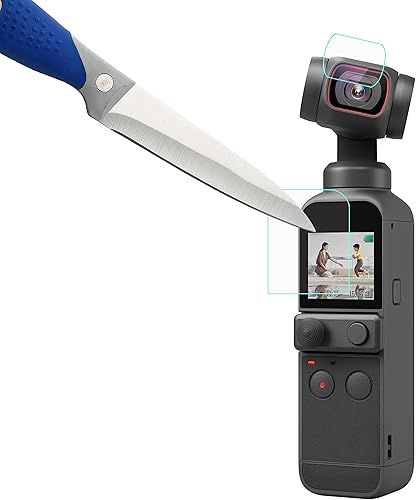Miniatura 4 de Mr.Shield Protector de pantalla para cámara DJI Osmo Pocket 2 lente+pantalla LCD 3+3 unidades vidrio templado vidrio japonés con dureza 9H Protector
