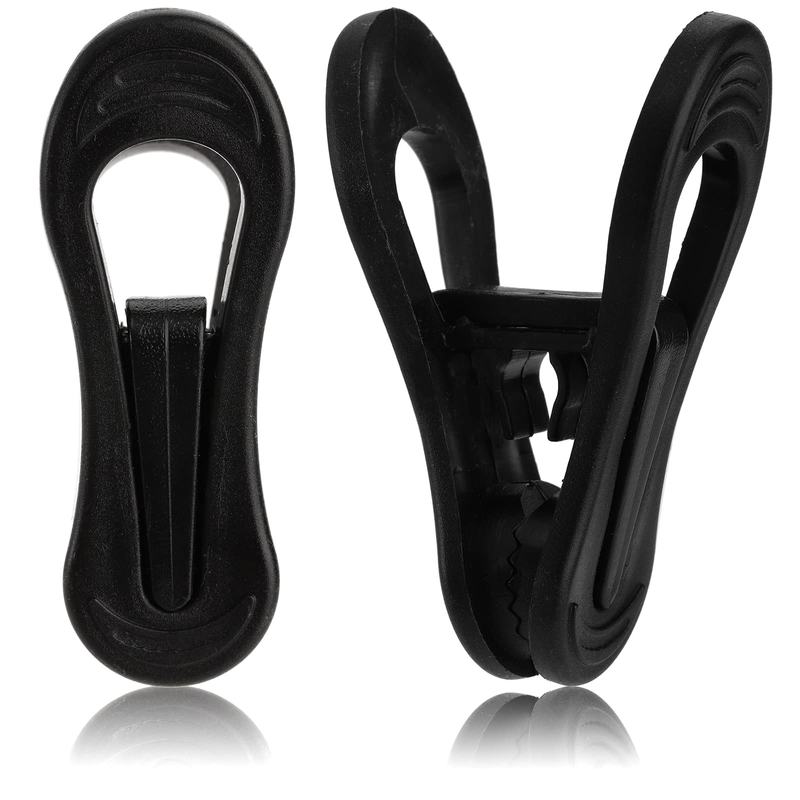 Yopay 50 clips para perchas, fuerte pellizco fácil de enganchar ropa pantalones colgadores, clips de plástico multiusos para niños para el hogar, oficina, viajes, manualidades