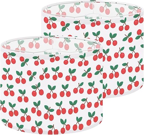 Miniatura 10 de Drum Lamp Shade 70s retro vintage Mid Century Modern Seamless Lampshade for Floor Lamps Table Lamps Pendant Light 13"x10" Replacement Linen Large