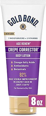 Gold Bond Age Renew Crepe Corrector Body Lotion, Replenishing & Smoothing Formula, 8 oz.