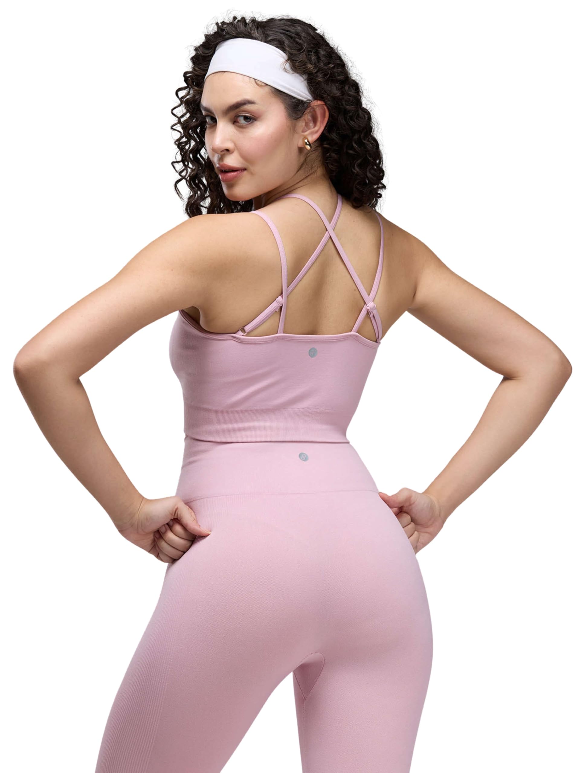 - Super Stretch Brami for Women | Cross-Strap, Buttery Soft, 4-Way Stretch, Breathable, Light Support | Activewear Bra Top