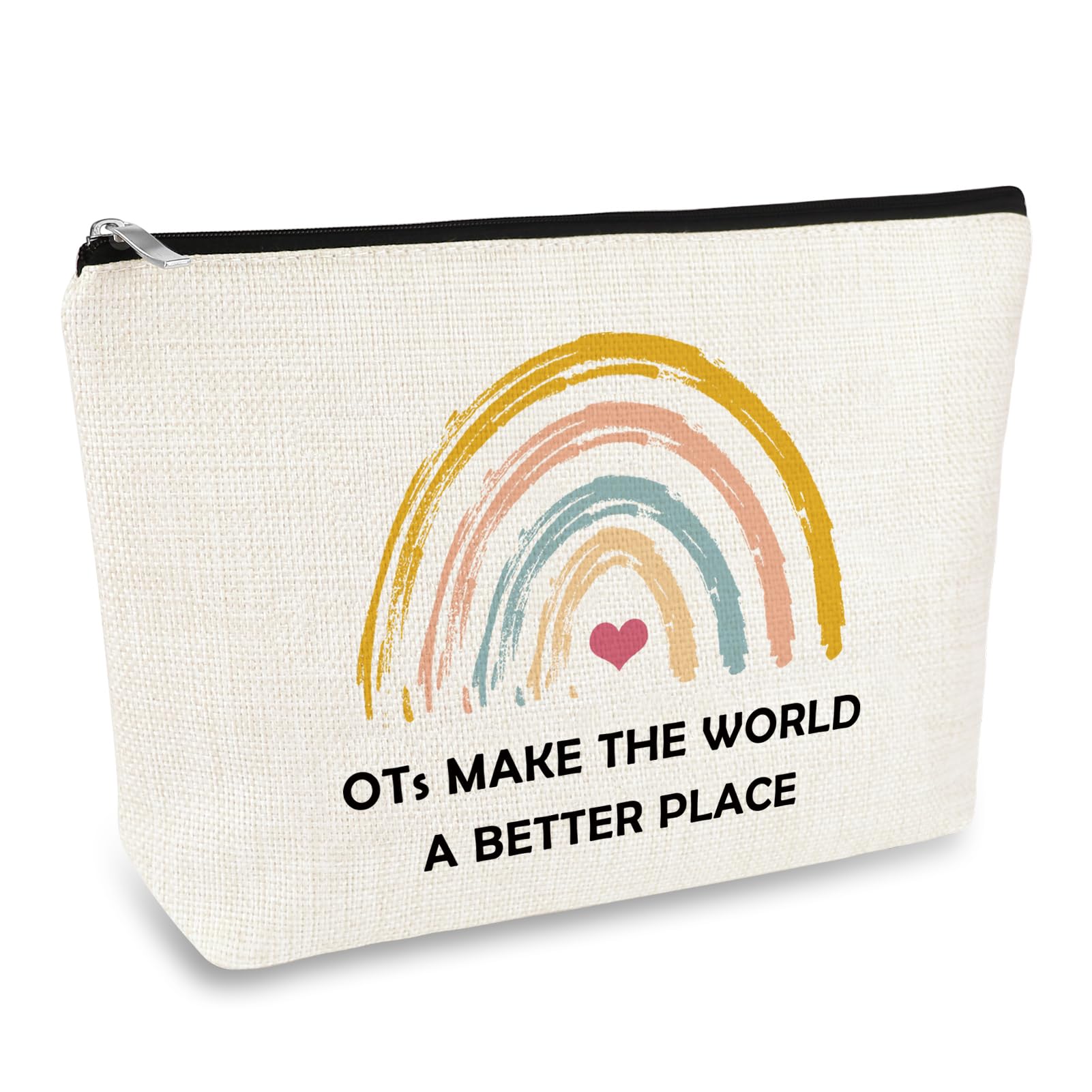 OT Gift Occupational Therapy Gifts Makeup Bag Occupational Therapist Appreciation Birthday Graduation Gifts OT Retirement Gift Cosmetic Bag Therapist Gift for Her Friend Daughter Travel Pouch