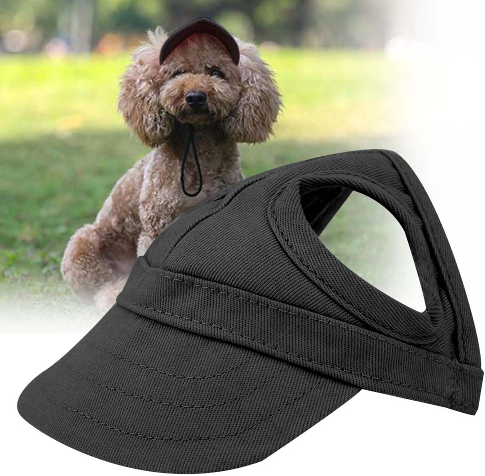 Vctitil Dog Baseball Hat for Small Dogs Dog Sun Hats with