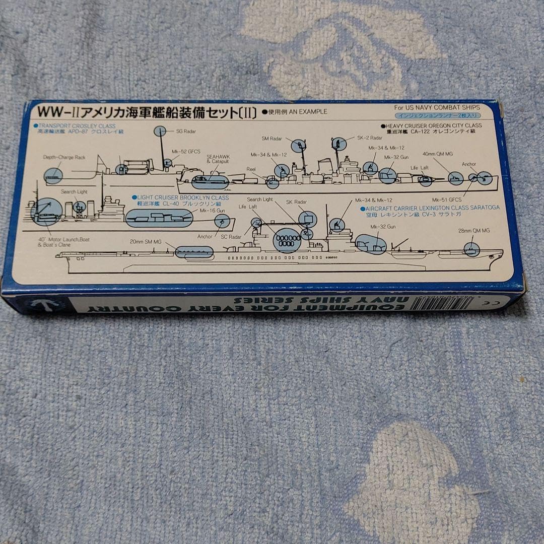 1/700 アメリカ海軍艦船装備セット(２)