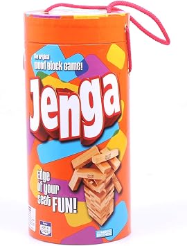 Funskool Jenga Tube Pack Black