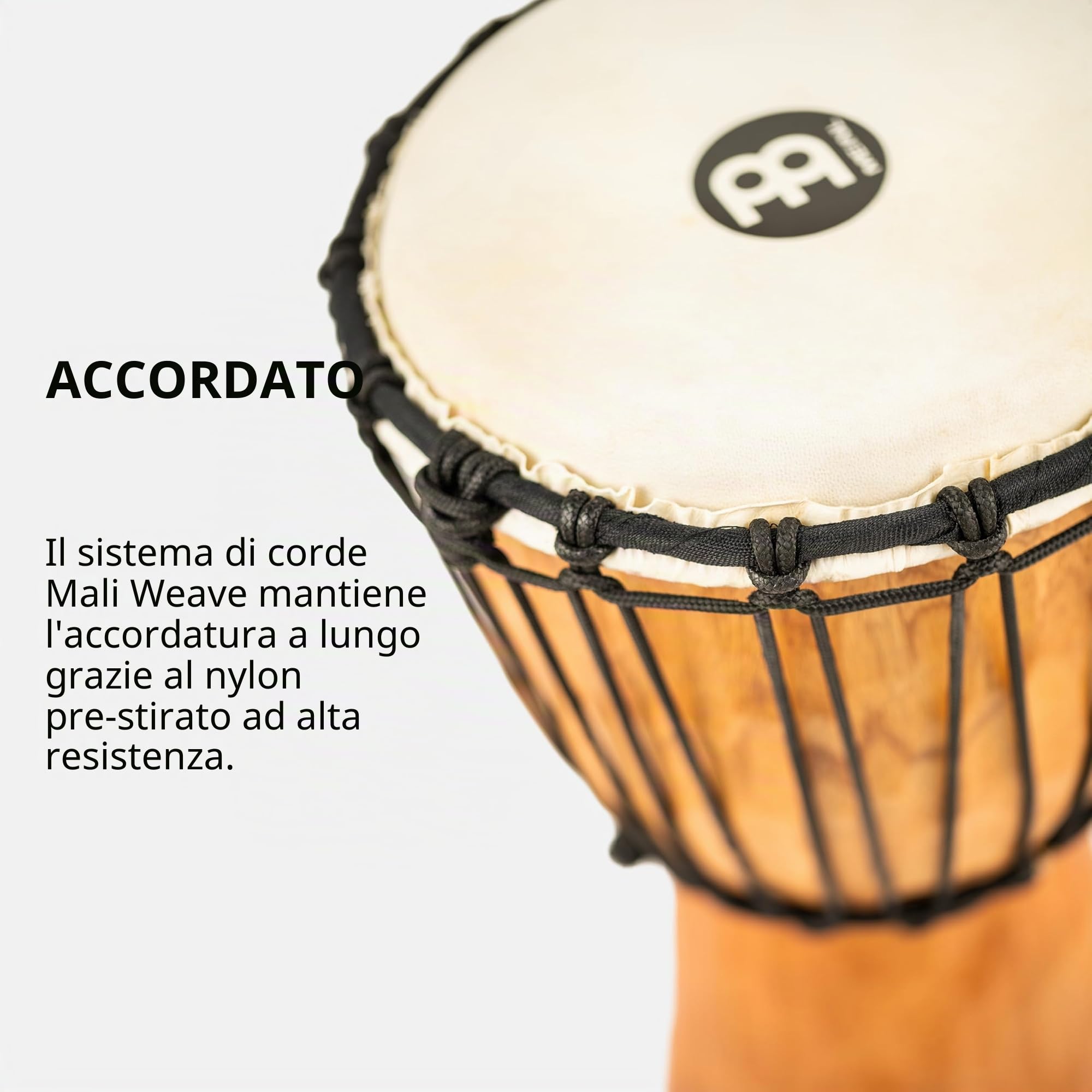 Meinl Headliner Djembe HDJ4-S, 8", Nile Series - Djembe