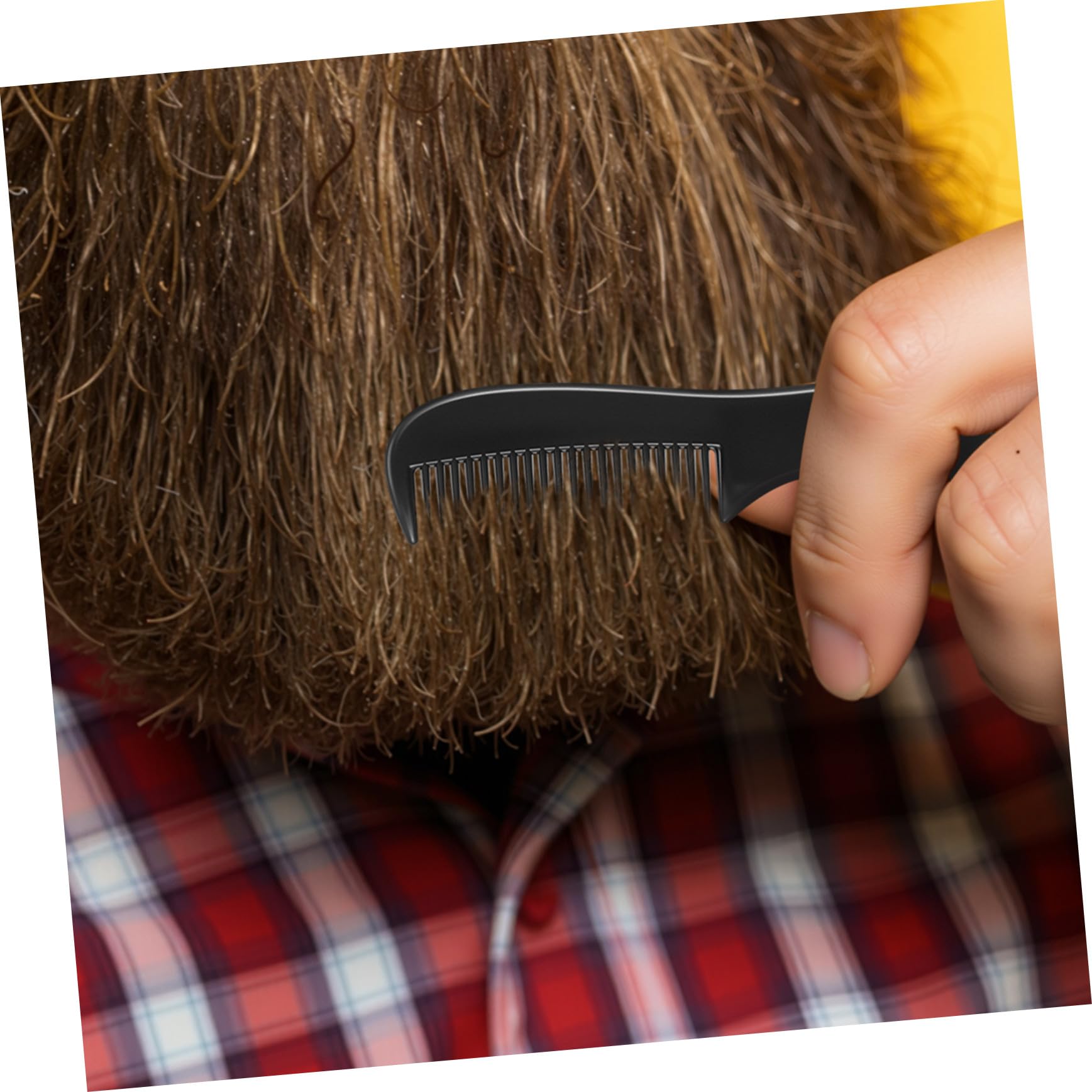 Mikinona 5 Set Di Pettini Per Barba E Dei Da Uomo Strumento Per Lo Styling Per Una Rapida Della Barba 10 Pezzi * 5