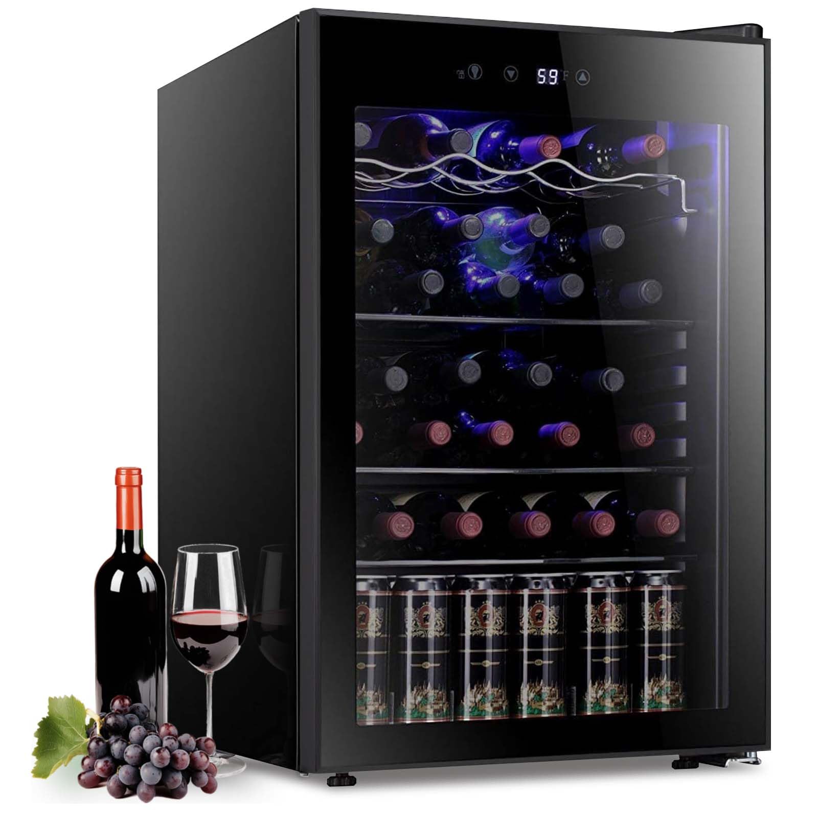 Antarctic Star W58128BH-ASZ 4.4 cu ft Beverage Cooler Black