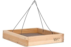 Nature's Way Bird Products CWF3 Cedar Platform Tray Bird Feeder