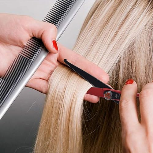 Miniatura 7 de PURPLEBIRD Tijeras de corte de pelo de 6 pulgadas para niños, puntas redondeadas, tijeras profesionales de peluquería para peluquería, kit de corte
