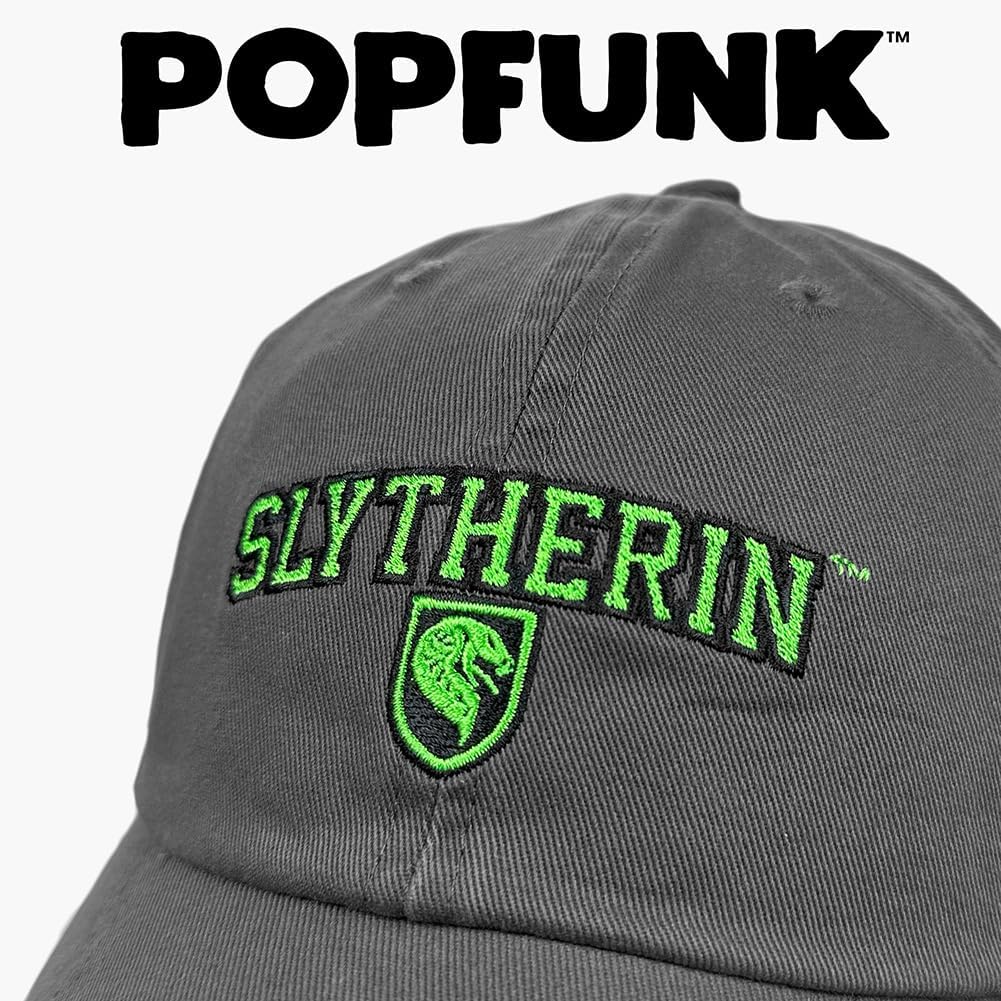 Popfunk Harry Potter Houses Arch Dad Hat - The U18 Adjustable Relaxed-Fit Cap - Unisex for Men and Women