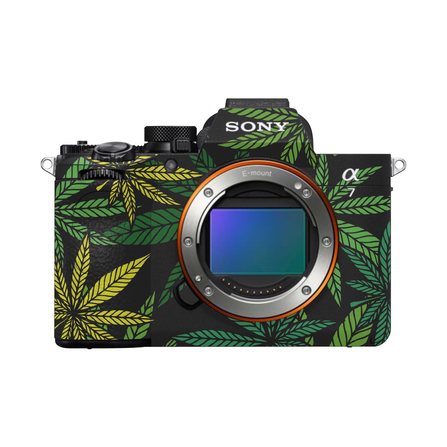 Camera Skin Compatible with Sony Alpha A7 Mark V (2025) - Cannabis Culture - Premium 3M Vinyl Protective Wrap Decal Cover - Easy to Apply | Crafted in the USA by MightySkins