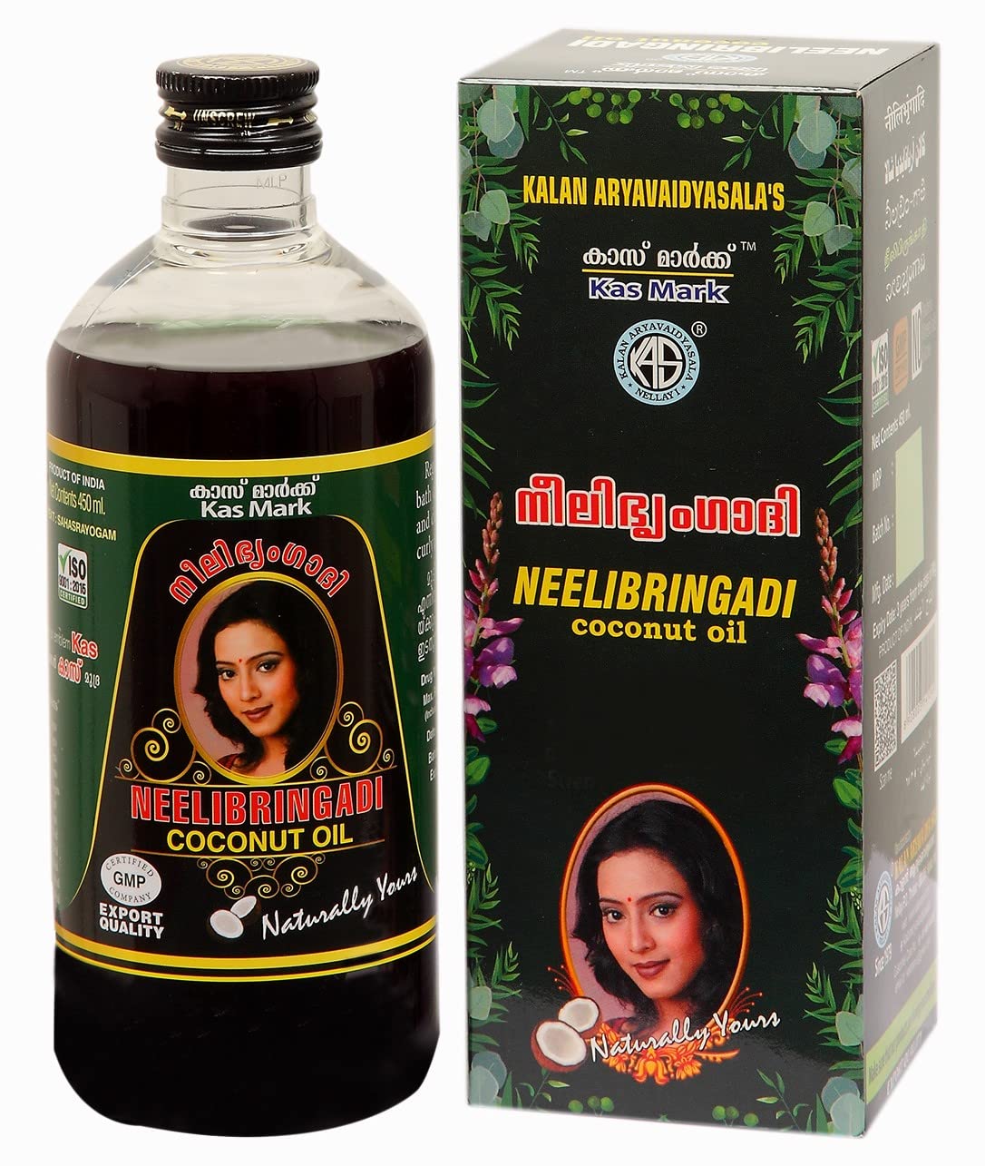 Kas Mark Kalan Aryavadya Sala Neelibhringadi Coconut Hair Oil 450ml