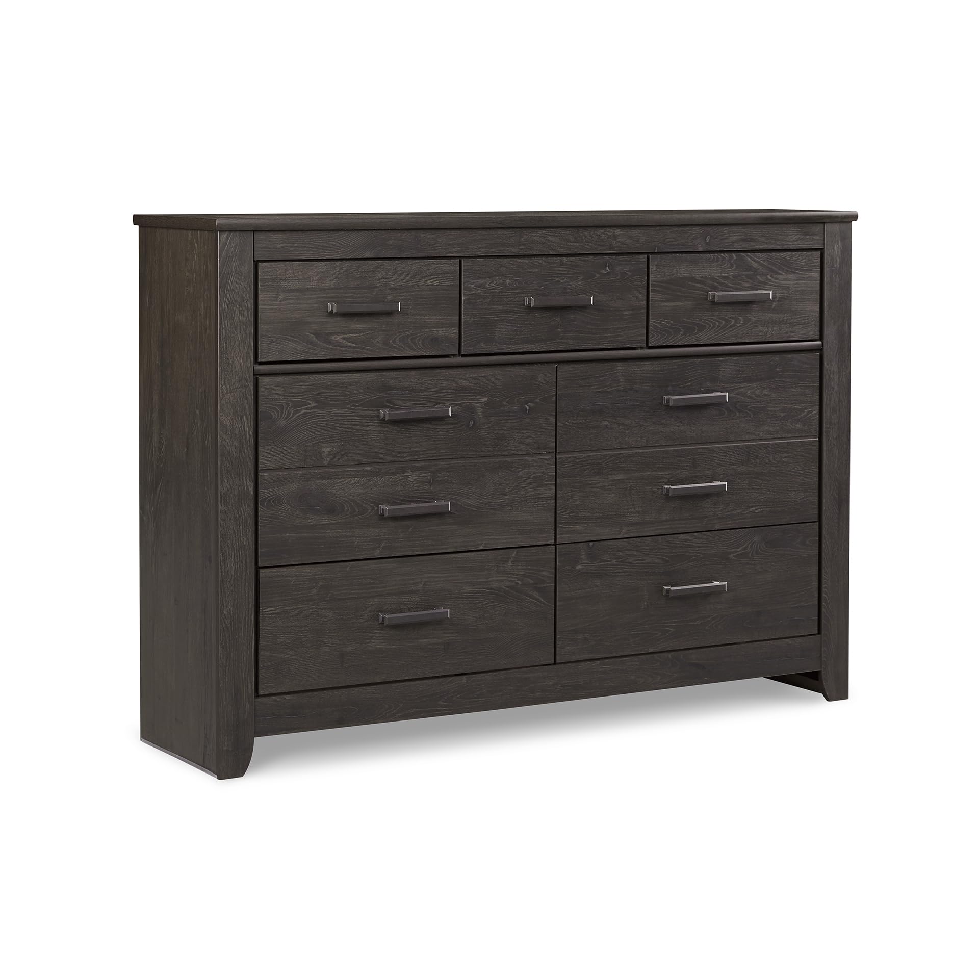 Signature Design by Ashley Brinxton Urban Contemporary 7 Drawer Dresser, Charcoal