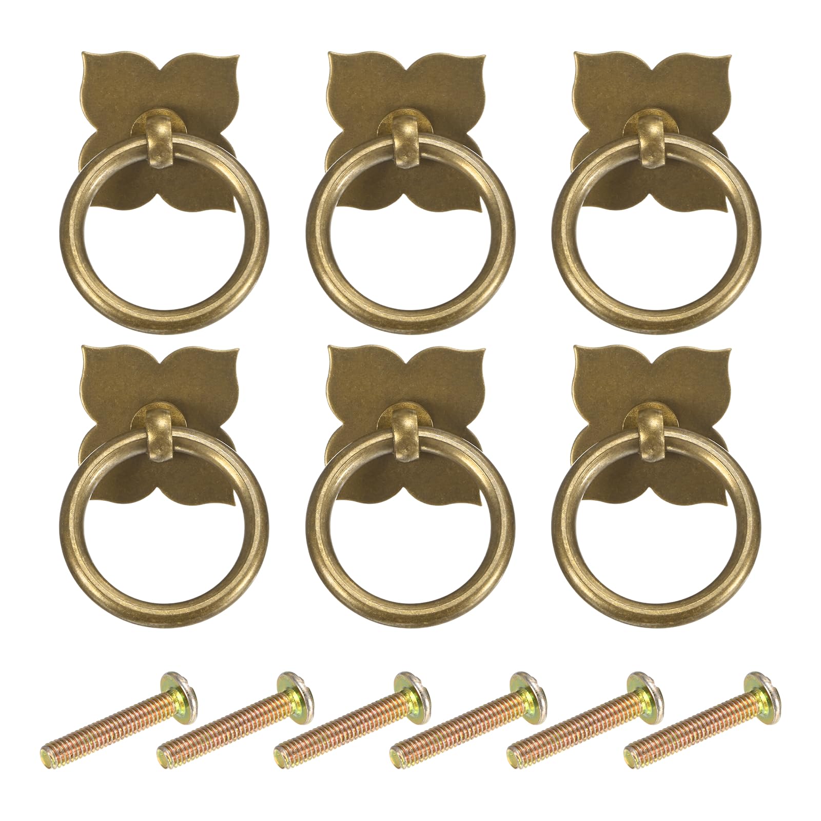 Poignées de tiroir en laiton pour sublimer votre commode de chambre bouton fleur bronze