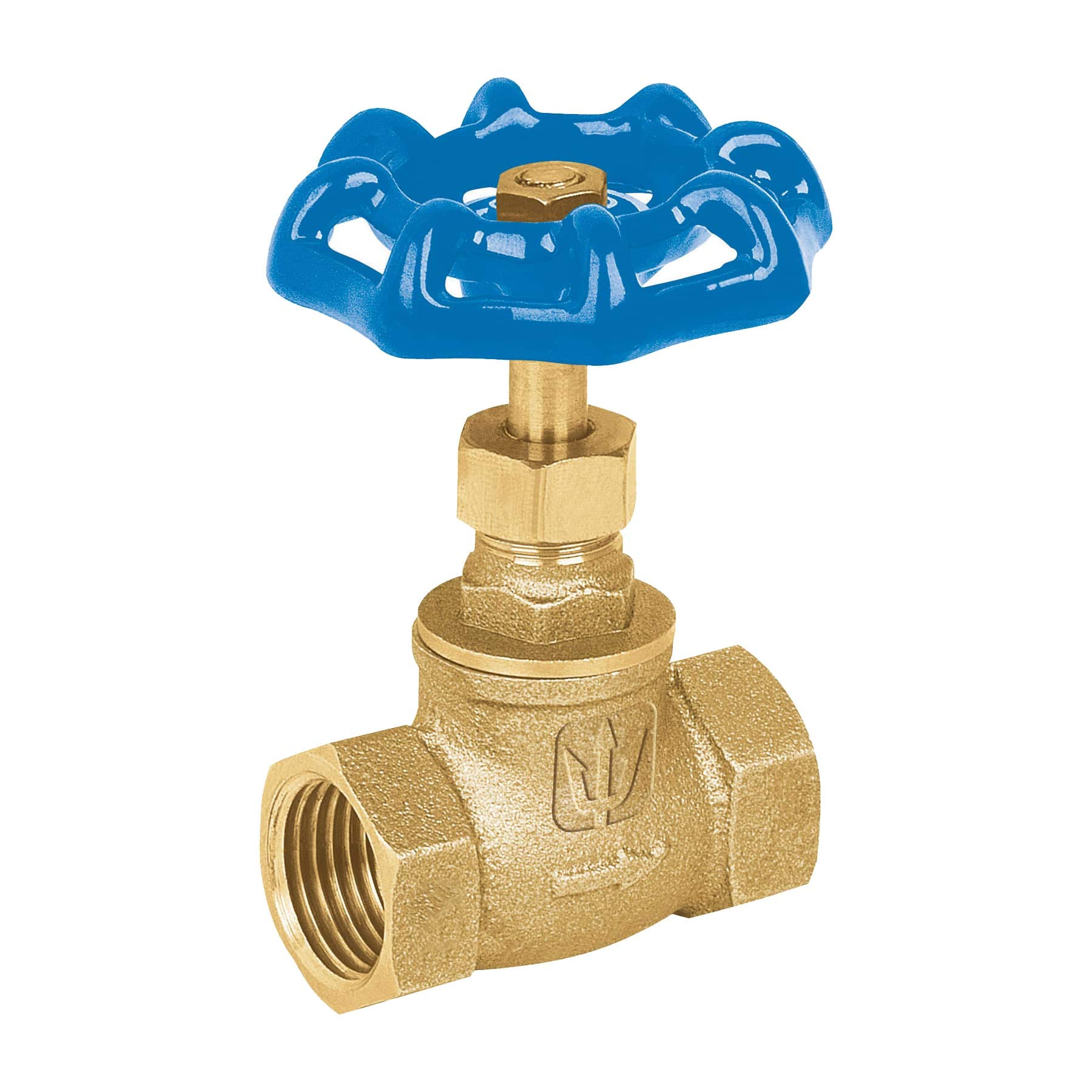 Threadable globe valve brass 1/2 '