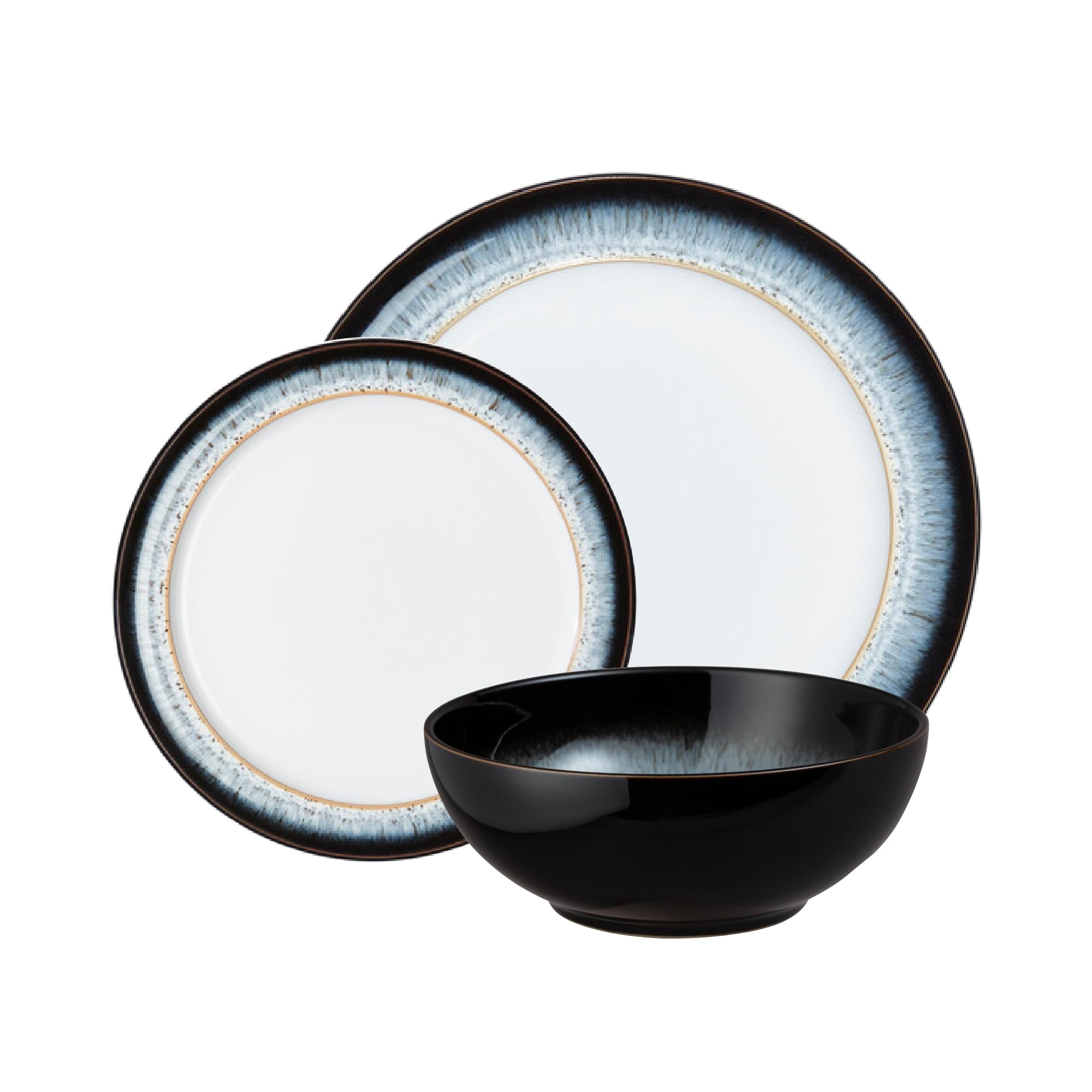 Denby Halo Dinner Set For 12 Piece Ceramic Tableware