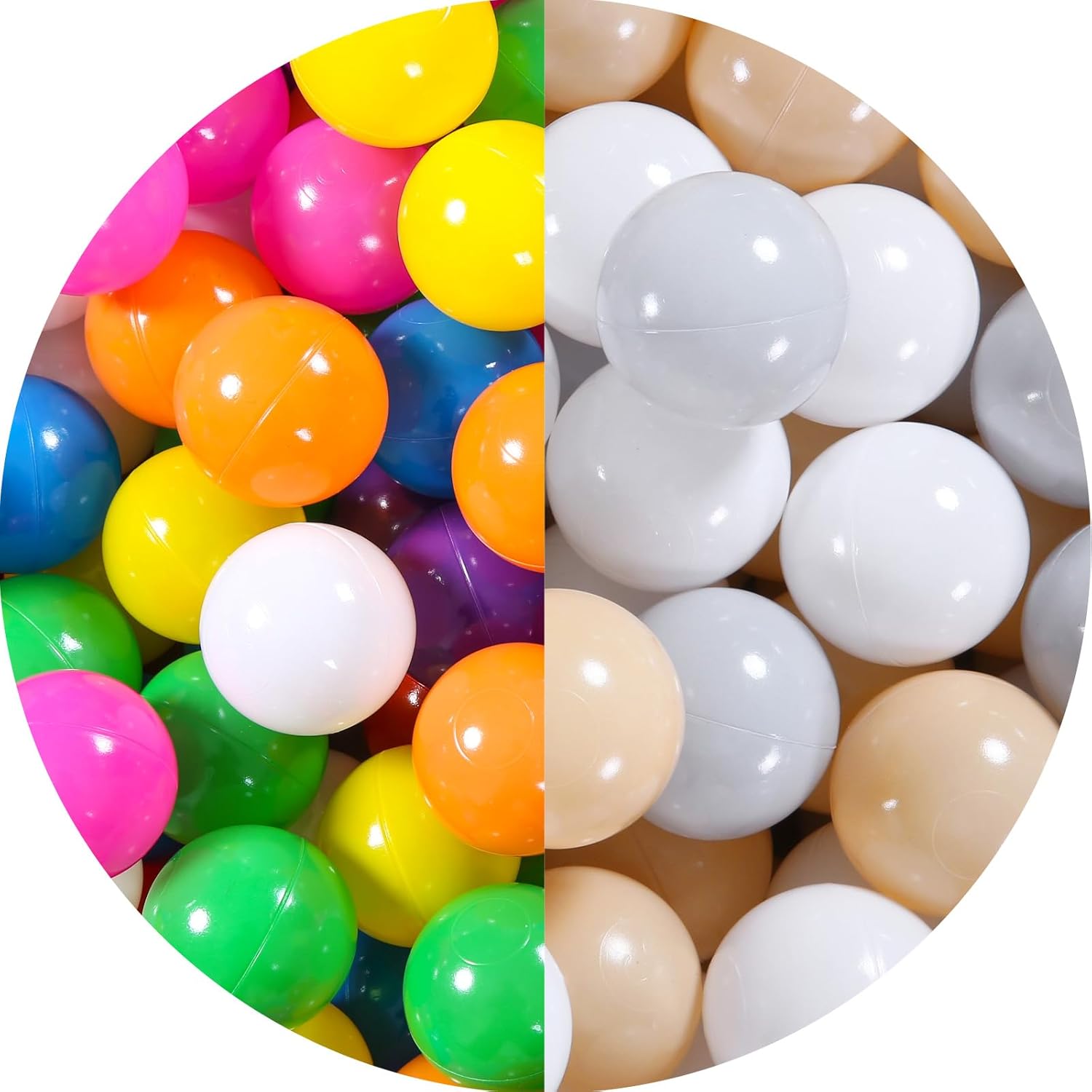 GOGOSO 400pcs Product Image Play Balls for Toddlers