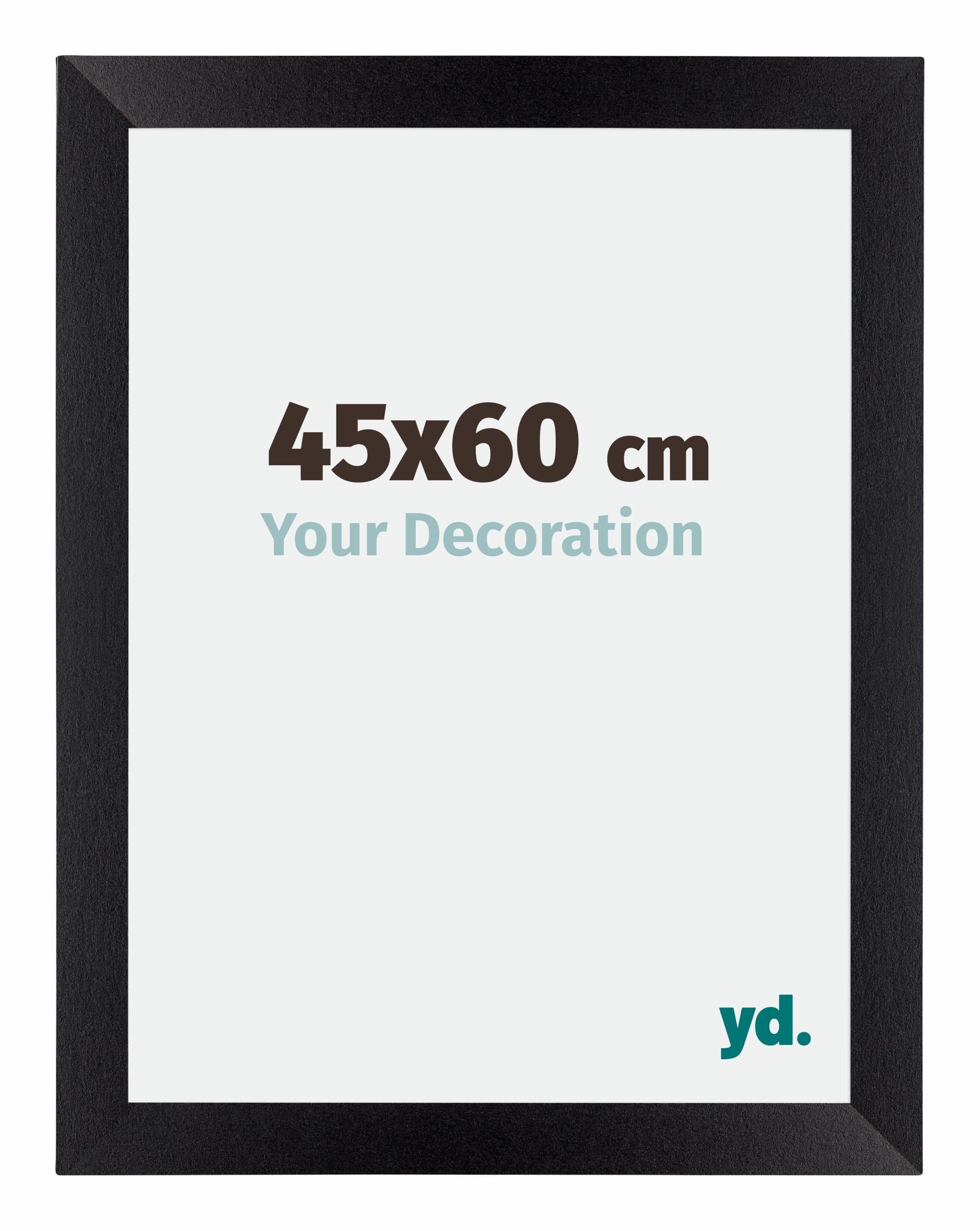 Your Decoration - Puzzle frame 45x60 - Black Matte - Puzzle frame 500-1000 Pieces - MDF Photoframe - Mura