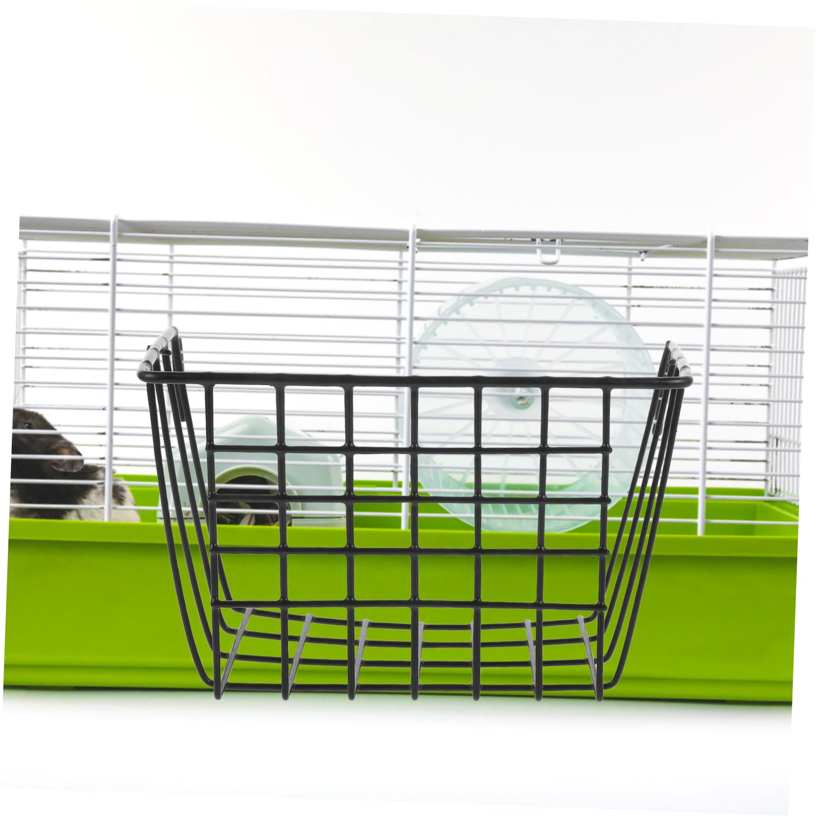 POPETPOP 4 Pièces Râtelier à Foin pour Cochon d'Inde Auge à Foin pour Lapin Bols pour Lapins Râtelier à Foin pour Lapin Filet à Foin pour Bétail d'alimentation pour Volaille Le Fer
