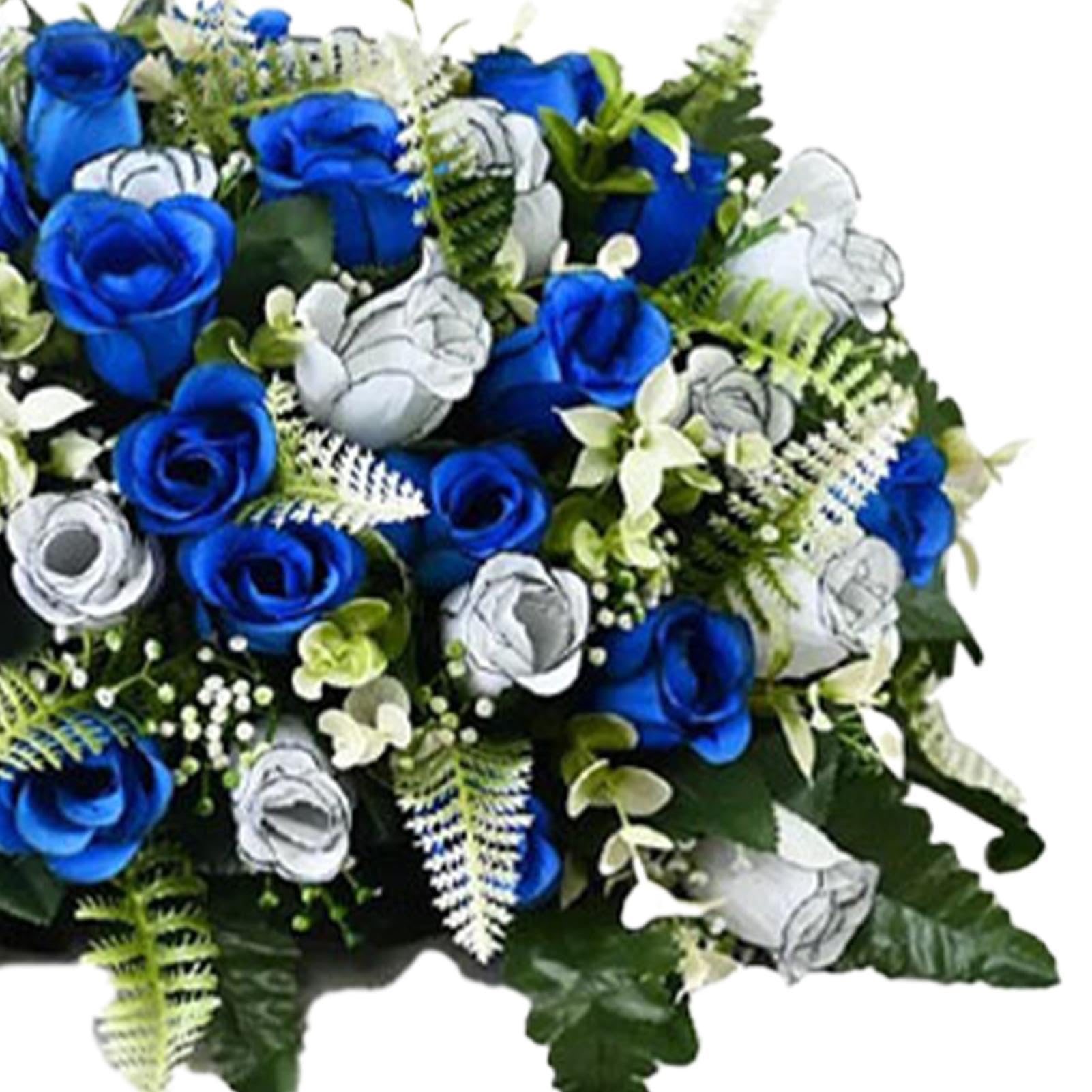 Générique Fleurs artificielles pour cimetière Roses artificielles mémorial