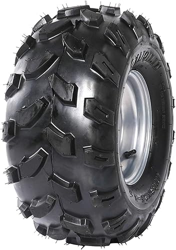 Miniatura 5 de 2 juegos de 19x7-8 delantero y 18x9.5-8 trasero sin cámara neumático con llanta para ATV Go Kart Quad Bike 4 ruedas