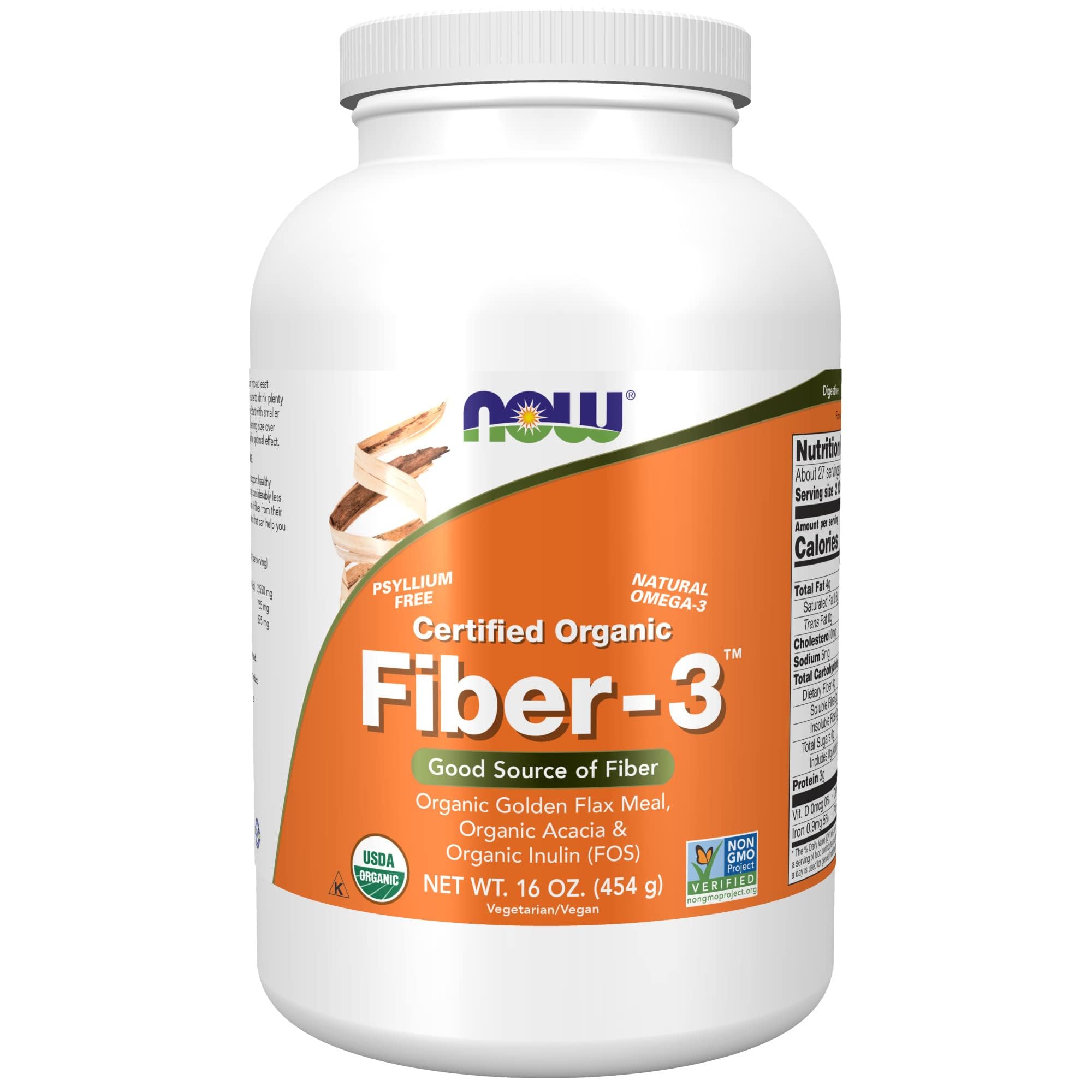 NOW Supplements Fiber-3