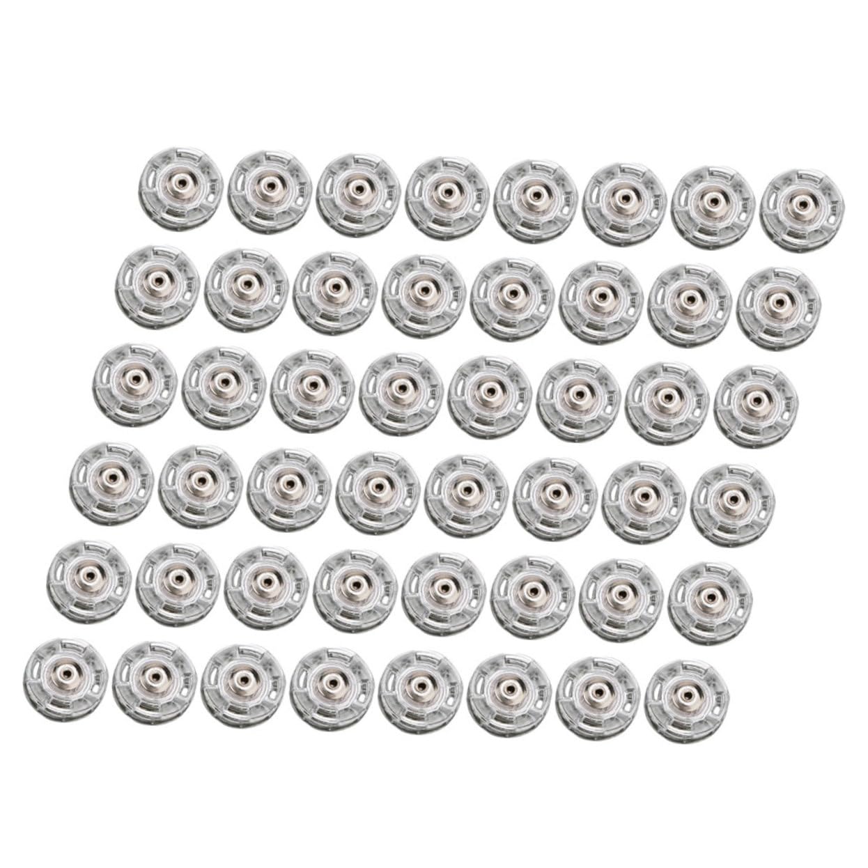 DOITOOL 5 Series Botones De Presión De Plástico Ropa Y Manualidades Accesorios De Botones Diy Y Proyectos De Moda 50 Piezas X 5
