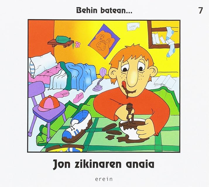 Portada de Behin Batean 7... Jon Zikinaren Anaia