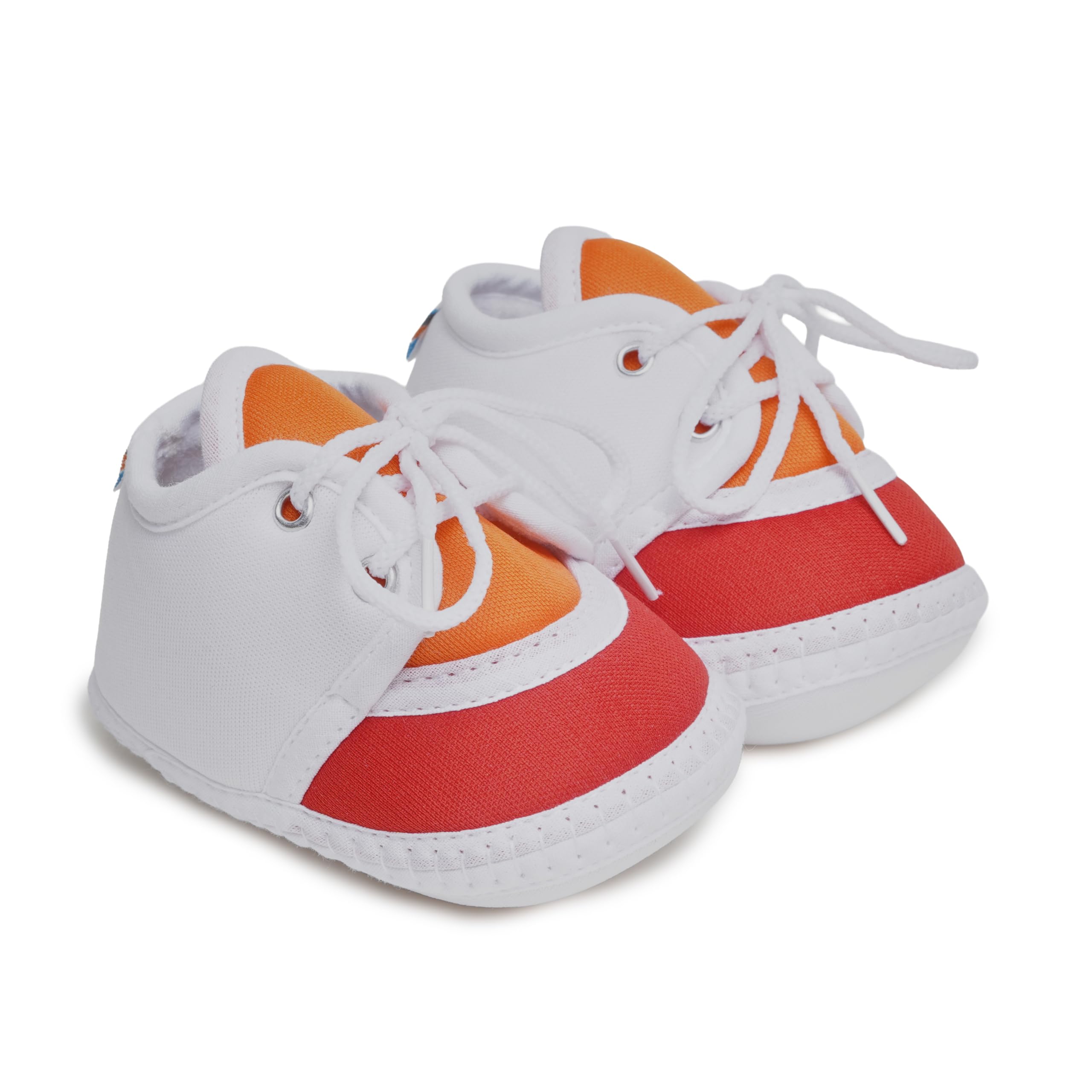 neska moda 6 To 12 Months Baby Boys & Baby Girls Cute Soft Cotton Pre-Walker Lace Booties -BT4766-picture-17