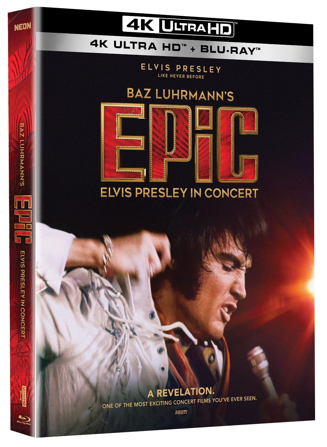 EPiC: Elvis Presley in Concert [Blu-Ray/4K UHD] : Baz Luhrmann, Elvis Presley