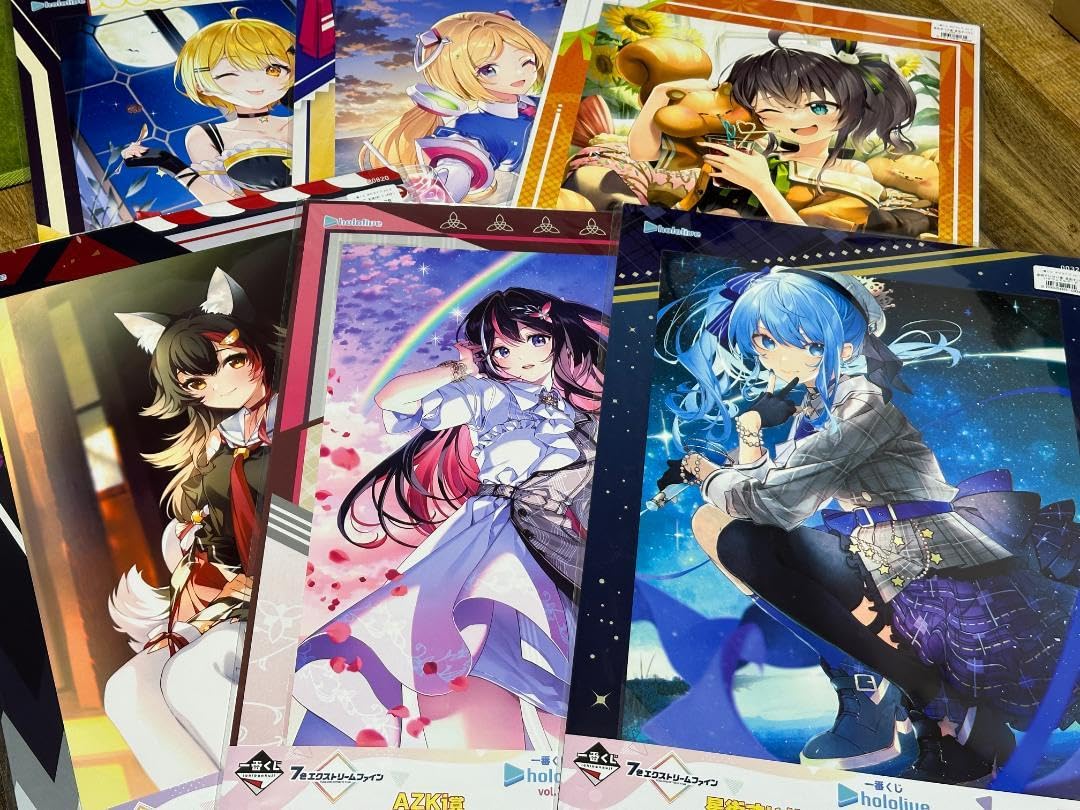 Amazon.co.jp: ホロライブ 一番くじ ビジュアルボード まとめ売り 6種 