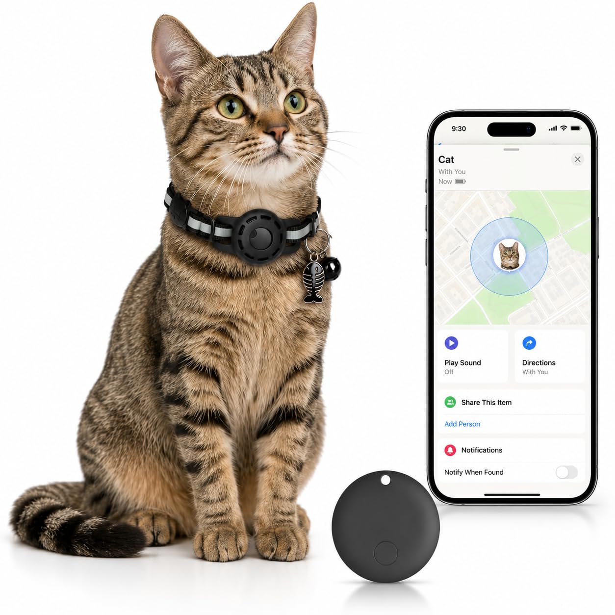 MDTZULIK Cat GPS Tracker Collar
