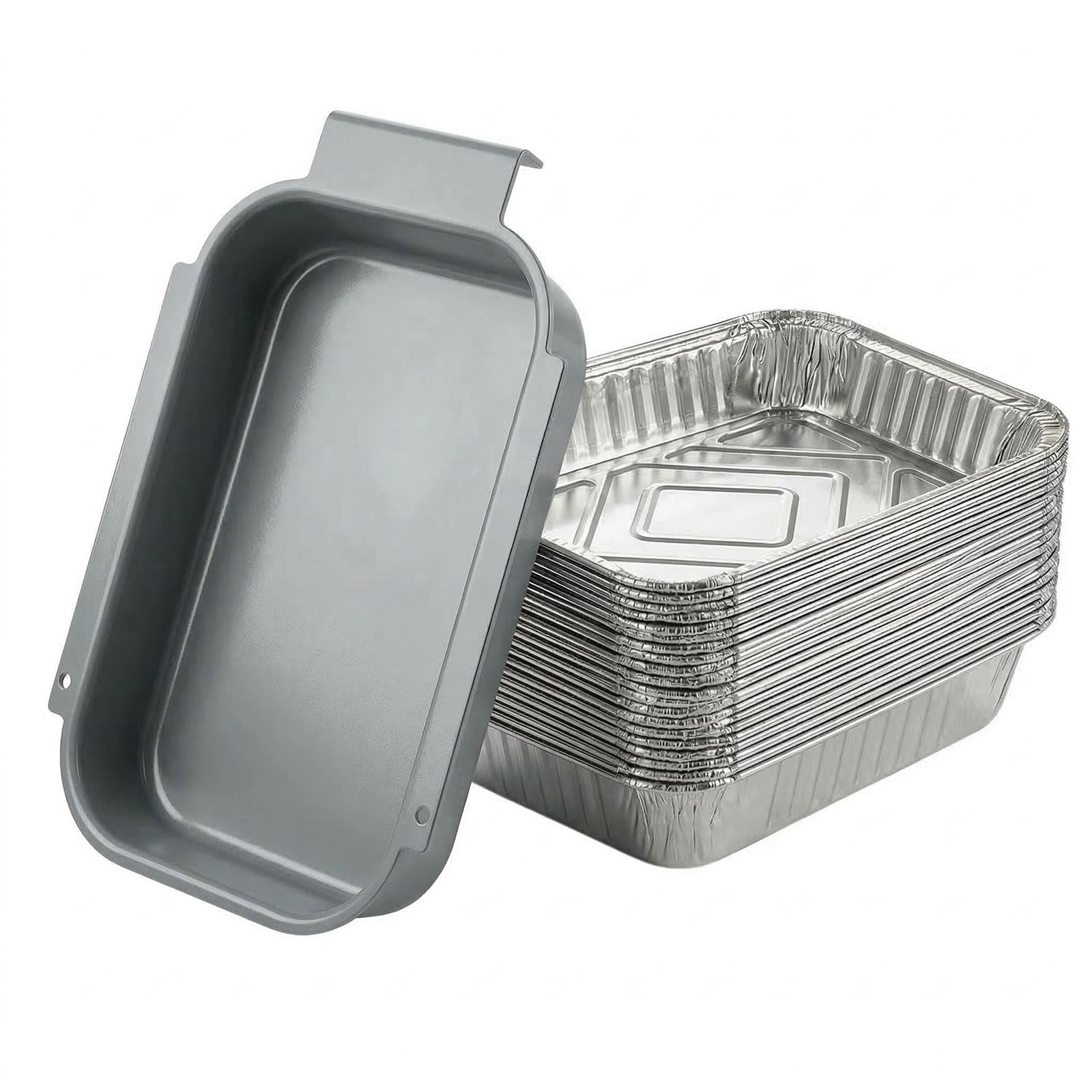 Bac d'égouttement pour barbecue Monument avec 20 doublures aluminium pour pièces 35633 24367