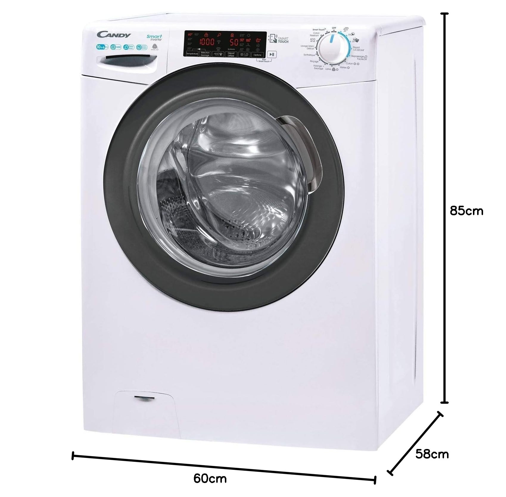 CANDY Lave linge sechant Frontal CS WS 41 06 TWM RE