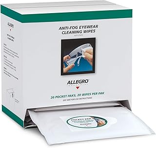 Eyewear Cleaning Wipes, Pocket Pak Dispenser Box (20 Wipes/Pak, 20 Paks/Box)