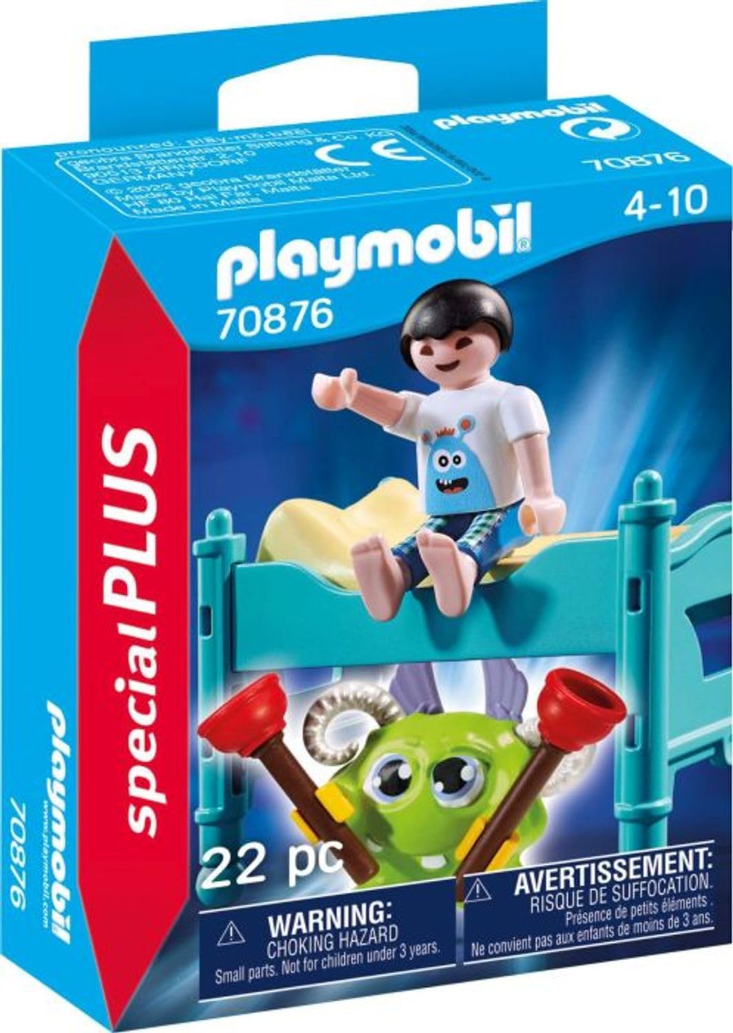 Playmobil 70876 Monsters Below The Bed, Fun Imaginative Role-Play, PlaySets Suitable for Children Ages 4+