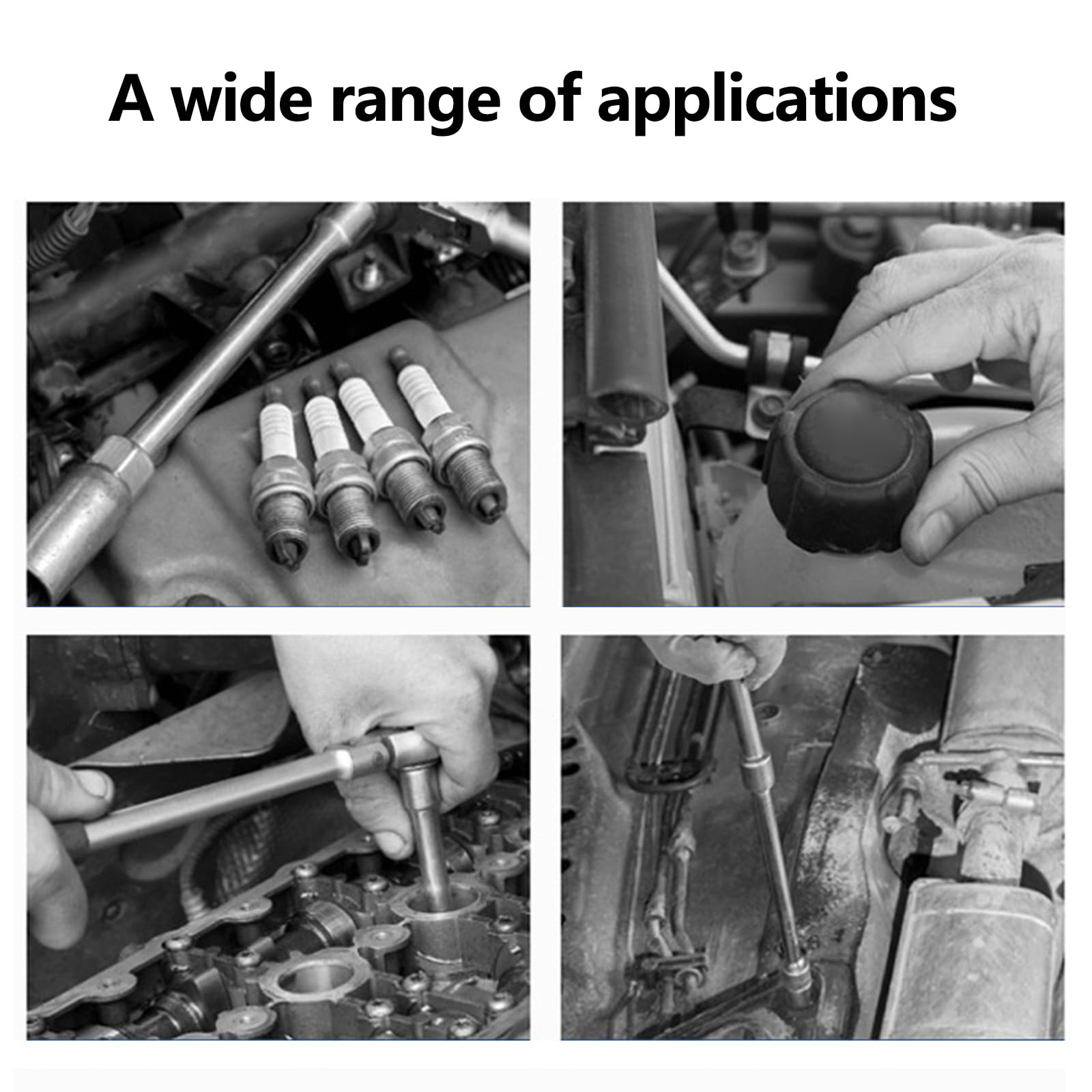 Lot de douilles de contrôle des couples de précision avec plage réglable de 560 Nm Manuel pour les protections du moteur et l'entretien