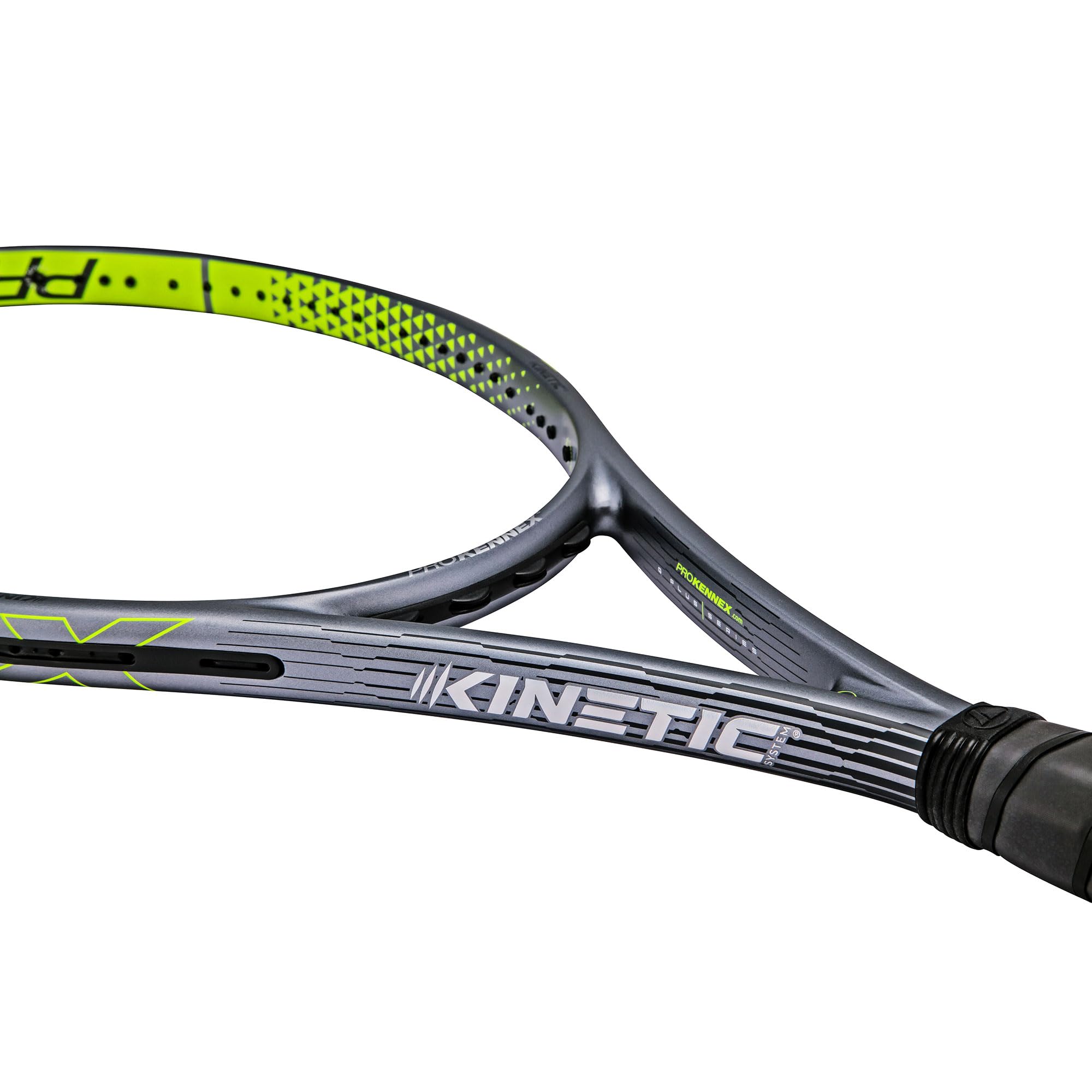 Pro Kennex Q+5 SKILL 270g racchetta da tennis in Grafite Spiral Tech Carbon e tecnologia anti vibrazione Quadfocus Kinetic System. Body da 27". Schema corde 16x20, maneggevole e sensibile.
