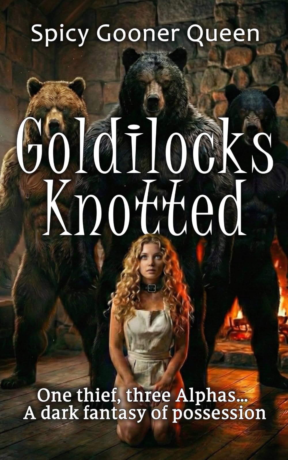 Goldilocks Knotted: One thief, three Alphas… a dark fantasy of possession (The Brothers Grimm's Darkness: Sinister Monster Tales & Omegaverse Fiction)