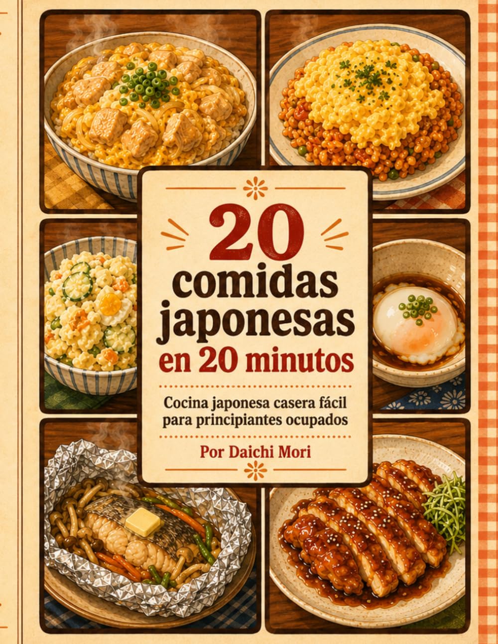20 comidas japonesas en 20 minutos: Cocina japonesa casera fácil para principiantes ocupados