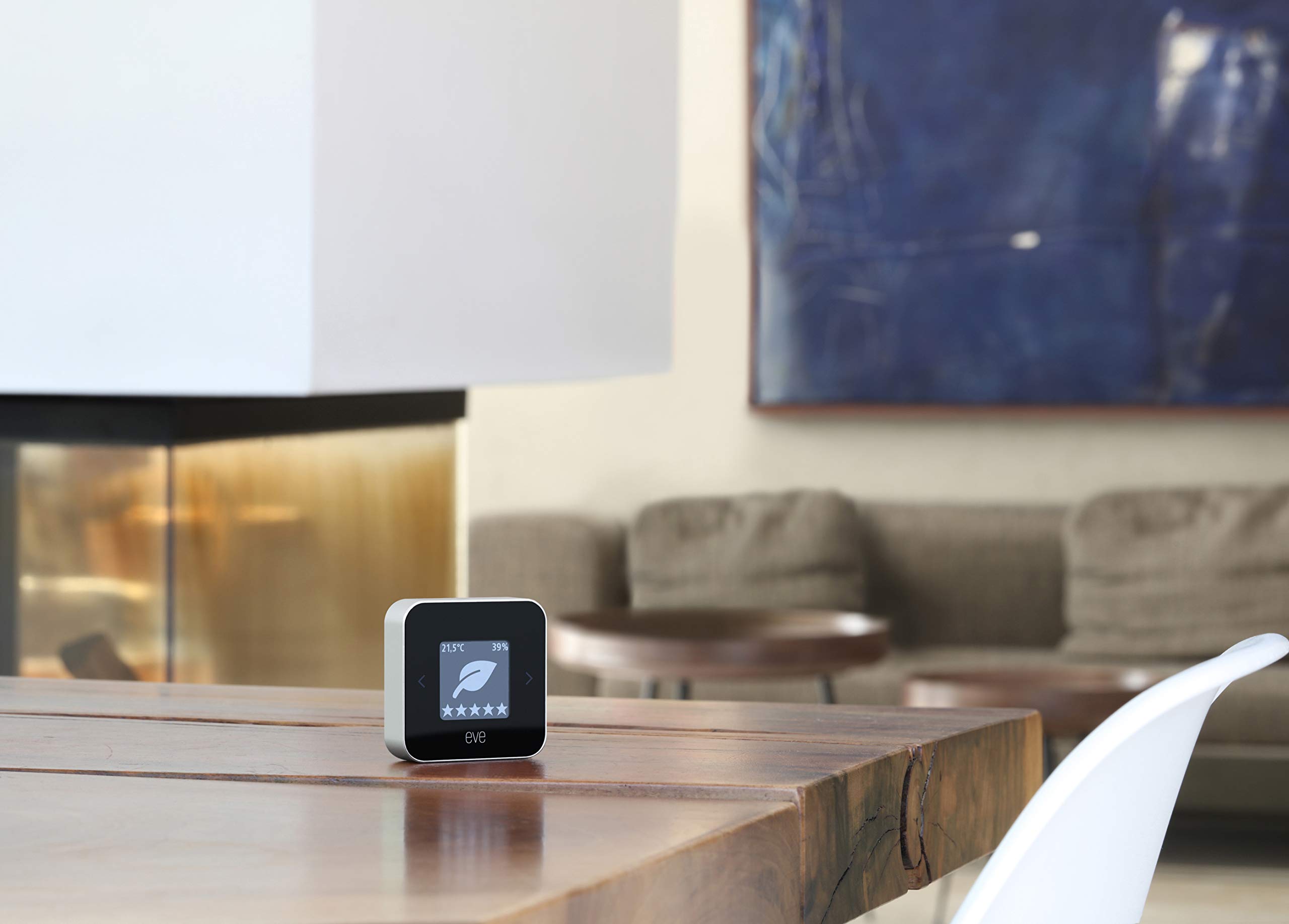 Eve ZM51946 Room Indoor Air Quality Monitor for tracking VOC