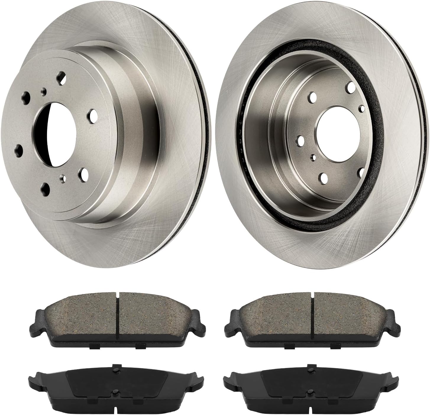 PHILTOP Rear Brake Pads and Rotors kit Fit for GMC 2007-2014 Yukon, 13” Brake kit Rear Brakes Rotors Automotive Replacement Brake kits
