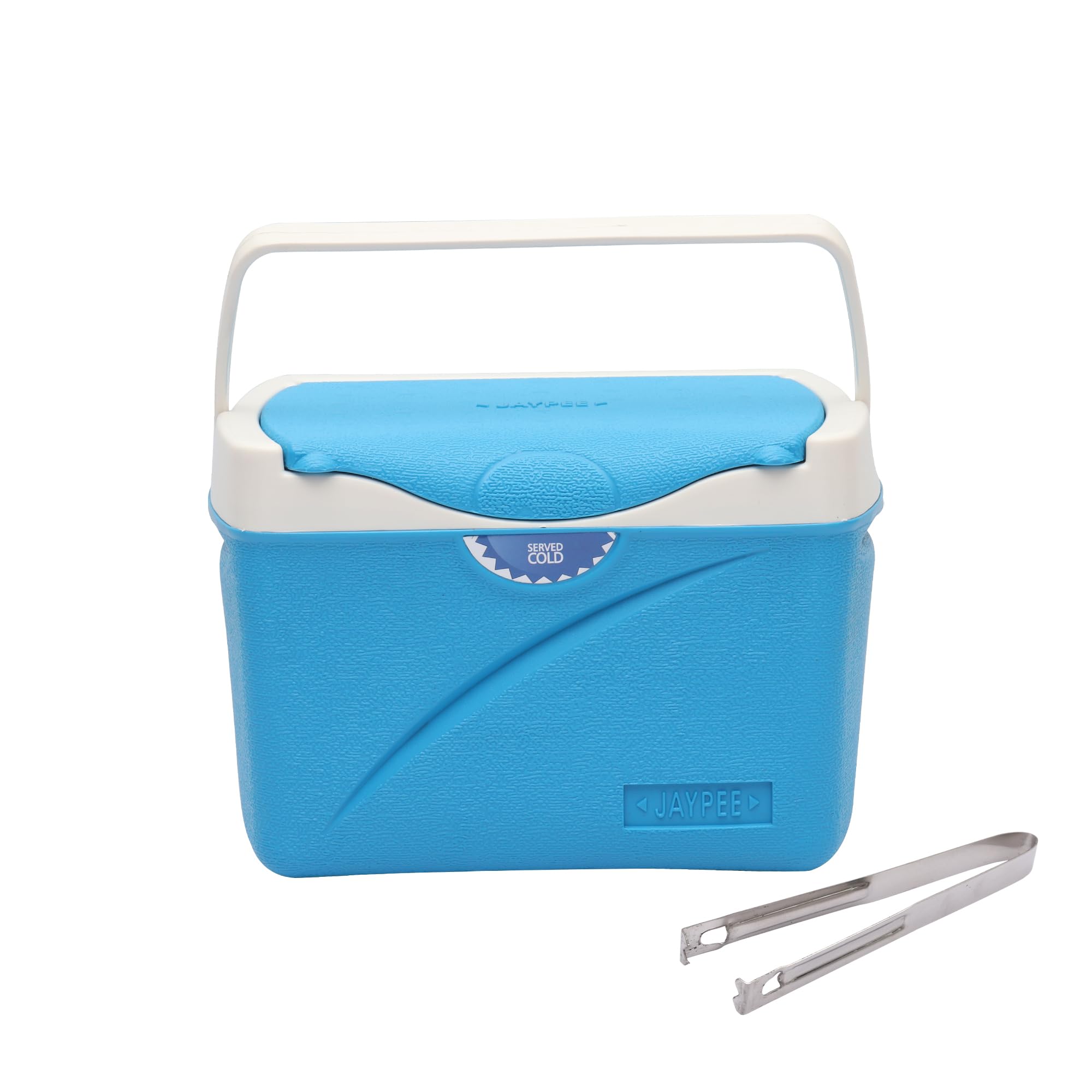 Jaypee Chillax 4 Insulated ice Box Chiller Ice Box | Standard Size for Travel Party Bar Ice Cubes | Cold Drinks | Medical Purpose 2.5 liters Blue