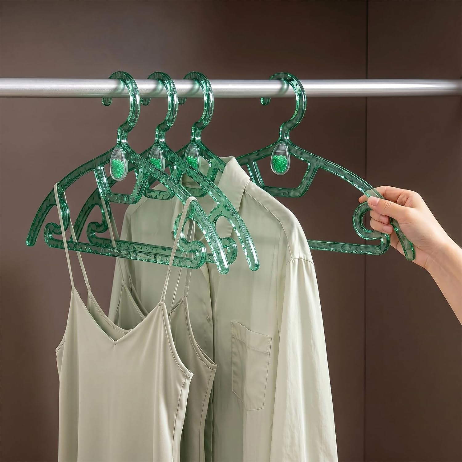 Aromatic Clothes Hanger for Clothes Storage, Wardrobe Freshener