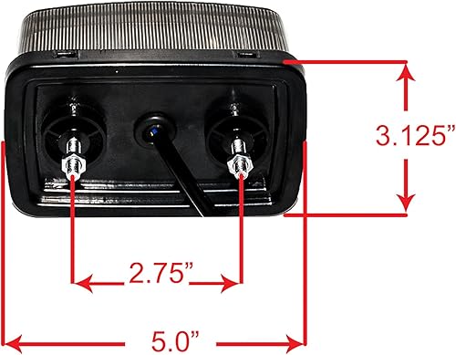 Miniatura 4 de YFM, luz LED trasera de freno con vidrio nublado para Yamaha atv, utv 350 400 450 660 250 4x4 Yamaha Grizzly, Viking, Rhino, Big Bear, Kodiak,
