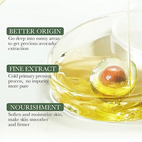 Miniatura 4 de 30ML Saoore Organic Avocado Anti-Wrinkle Serum Hydrating and Moisturizing, Saoore Avocado Facial Serum, Collagen Boost Anti Aging Serum (5pcs)