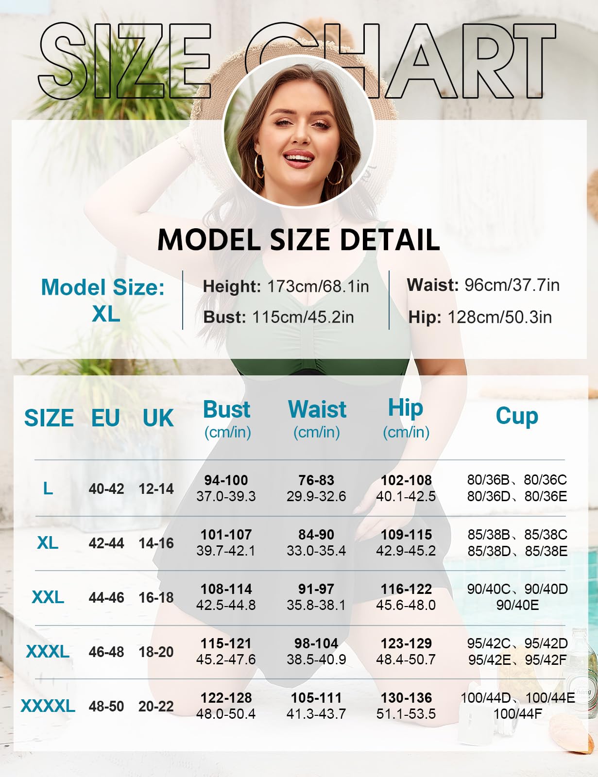 Bañadores Mujer Reductores Tallas Grandes Bañador Vientre Plano Push Up Cuello en V Trajes de Baño Una Pieza Plus Size Swimwear Swim Skirt con Pierna para Playa Piscina