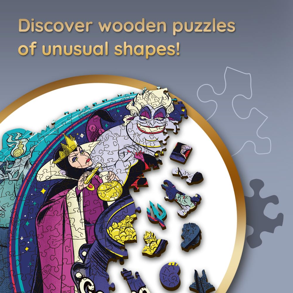 Trefl - Wood Craft Villains Puzzle, Multi-Colour, 20196, Multicoloured - Image 3