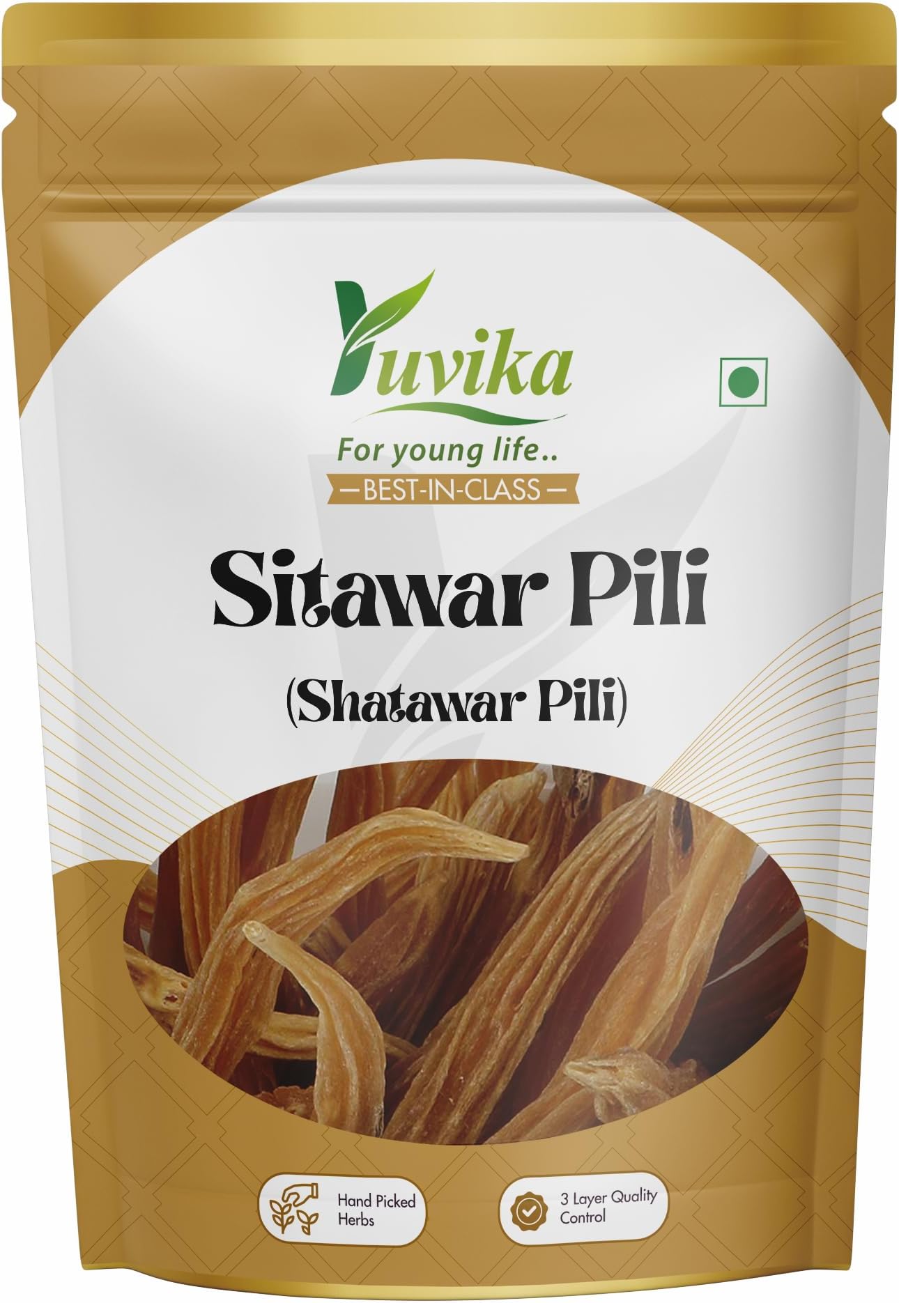 YUVIKA Sitawar - Shatawar Pili - Asparagus Racemosus - Indian Asparagus (100 GM)